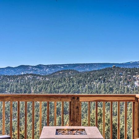 Mountains Majesty Cabin With Hot Tub And Mtn Views! Villa Ruidoso Eksteriør bilde