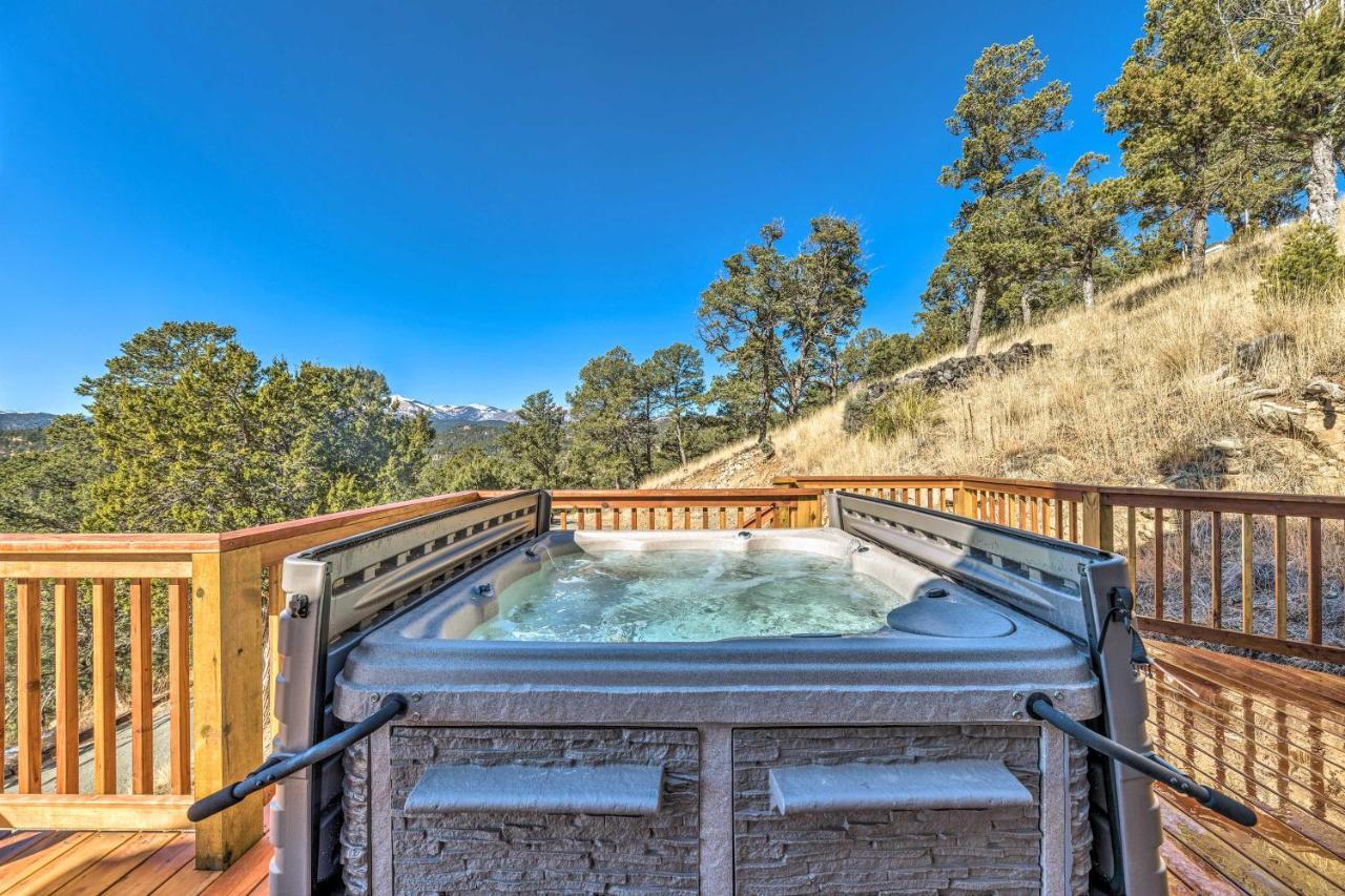 Mountains Majesty Cabin With Hot Tub And Mtn Views! Villa Ruidoso Eksteriør bilde