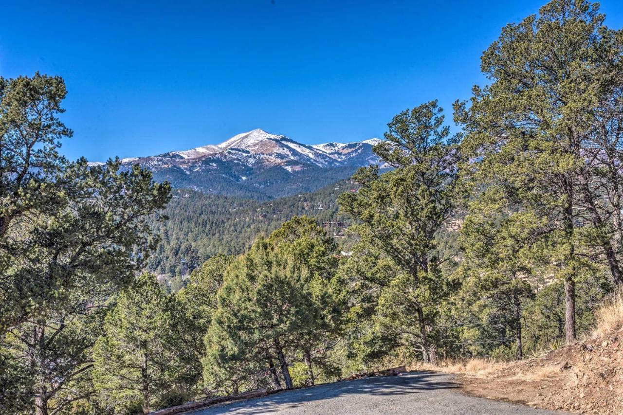 Mountains Majesty Cabin With Hot Tub And Mtn Views! Villa Ruidoso Eksteriør bilde